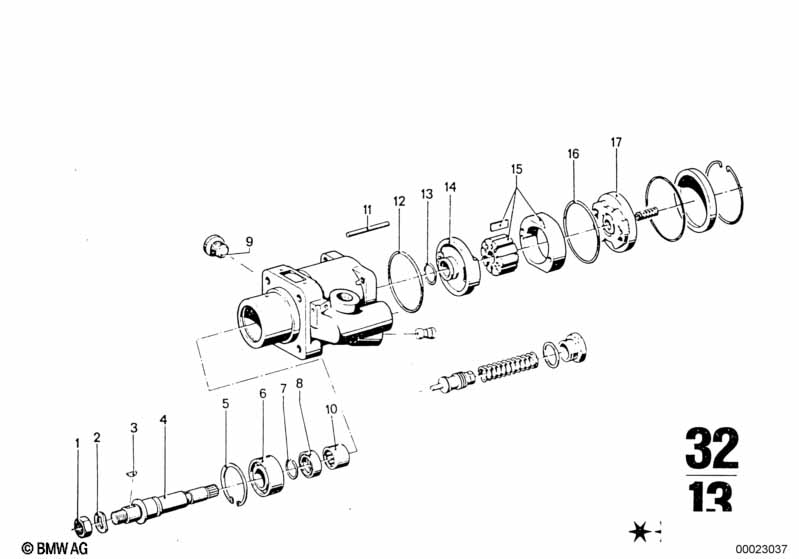 Hydro steering box