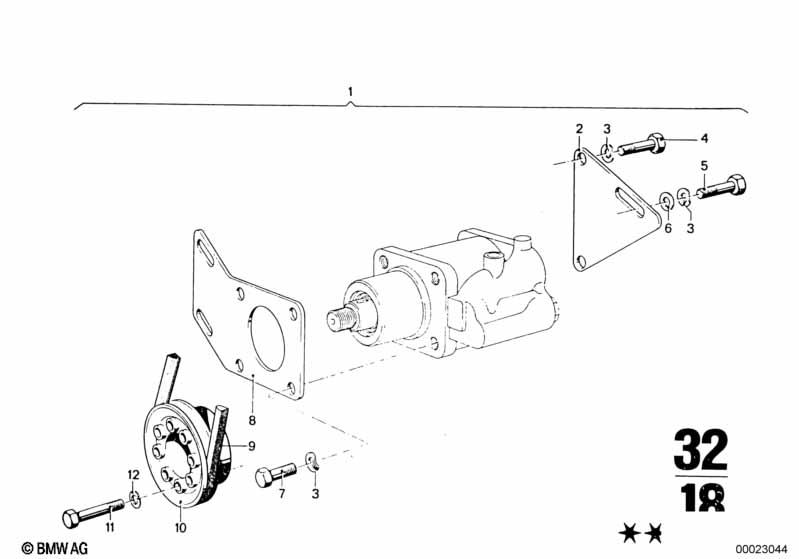 Hydro steering box