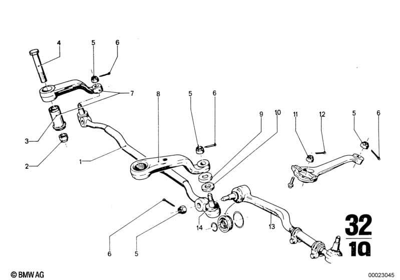 Genuine BMW 32211115488 Rubber Mounting (Inc. 3.0Si) | ML Performance EU Car Parts