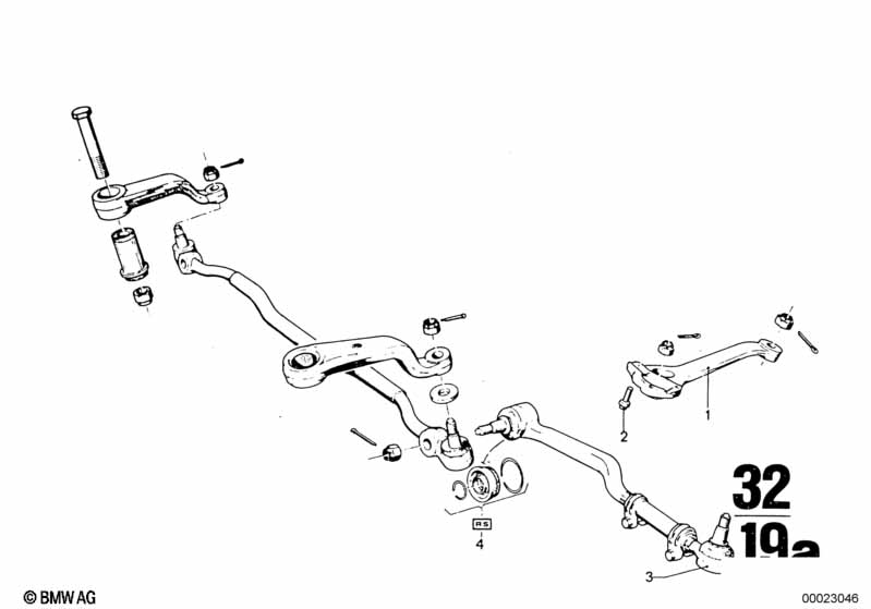 Steering linkage/tie rods