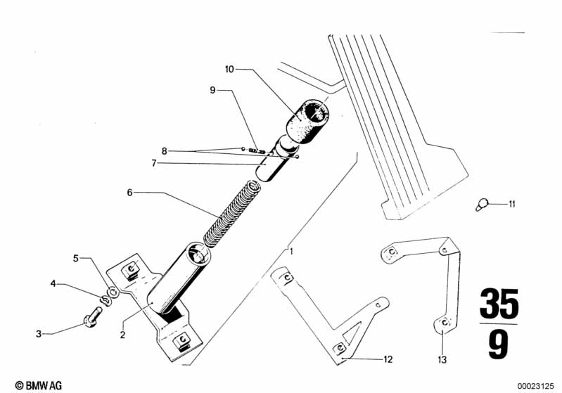 Accelerator pedal - stopper