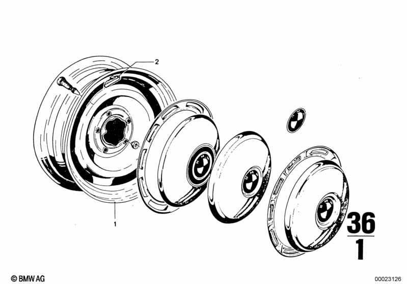 Disk wheel