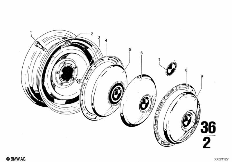 Disk wheel