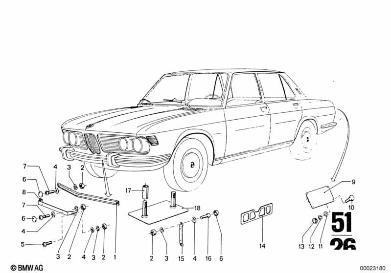 Registration plate mounting