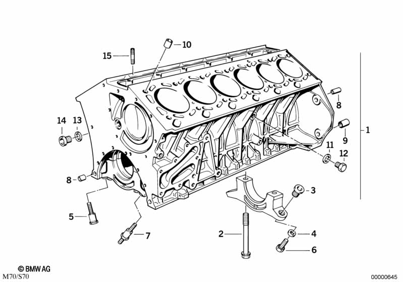 Genuine BMW 11111710133 E31 E67 Drophead Washer (Inc. 850Ci, 760LiS & Phantom EWB) | ML Performance UK Car Parts