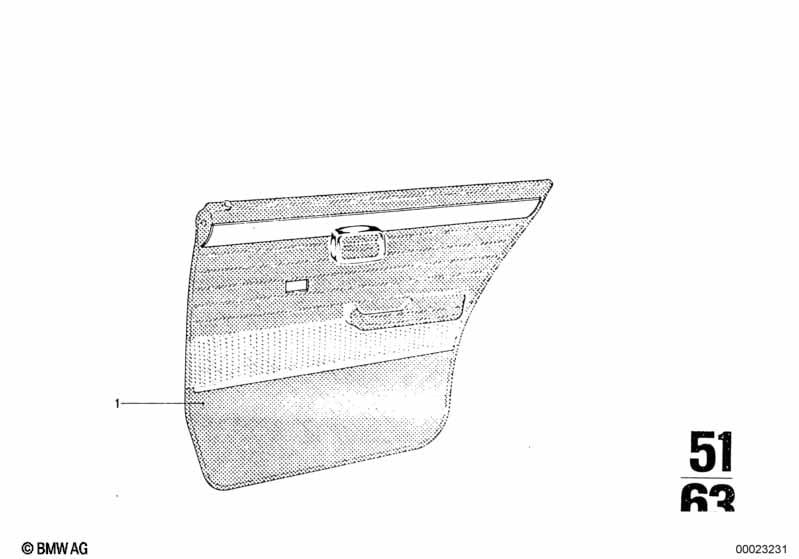 Portierbekleding, achter