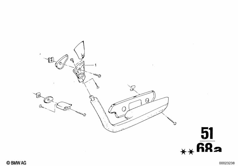 Armrest, rear