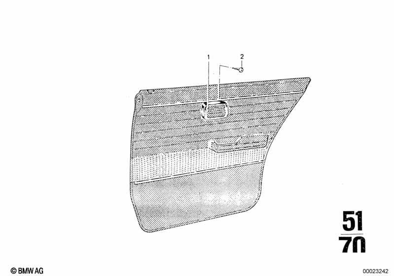 Ashtray rear