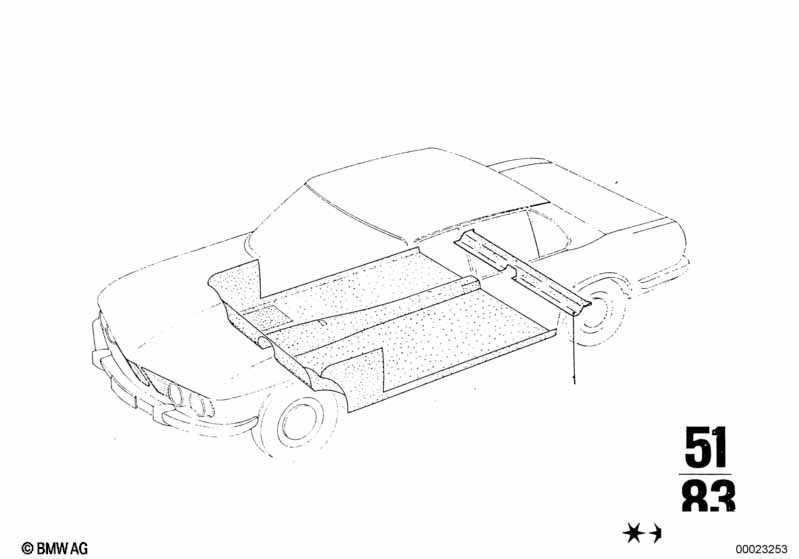 Seat carrier trim panel/trim panel