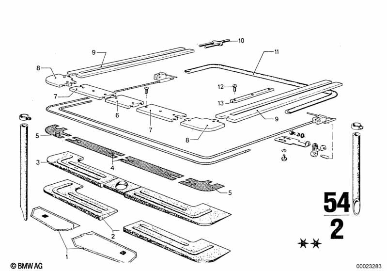 Sliding roof