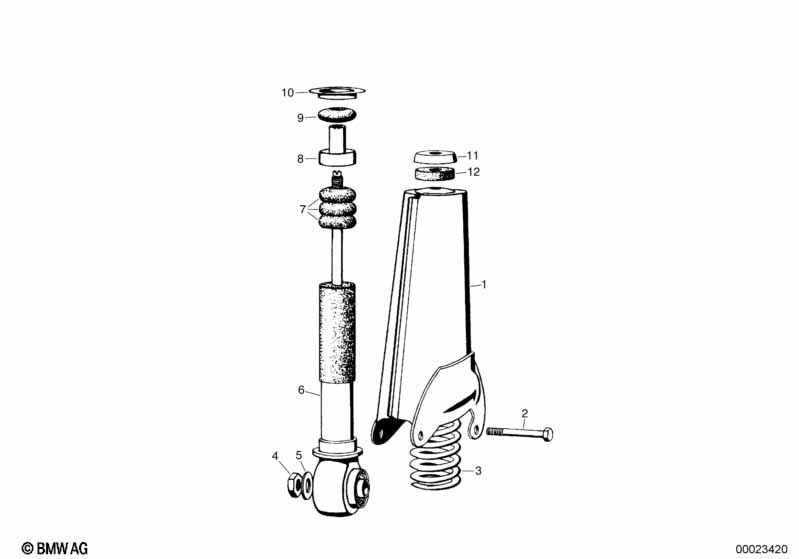 Genuine BMW 07119902601 E53 Hex Bolt With Washer M8X60-Z1 (Inc. Isetta 250) | ML Performance EU Car Parts