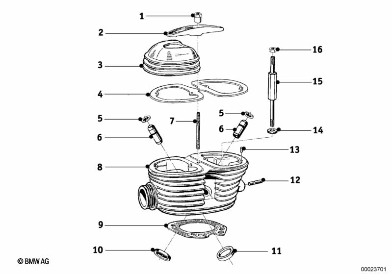 Genuine BMW 11120029430 Cylinder Head Gasket (Inc. R51/2) | ML Performance UK Car Parts