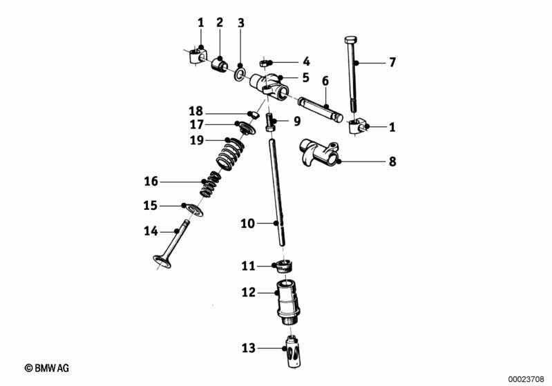 Genuine BMW 11320033127 Cam Follower (Inc. R67/2/3, R67 & R50 S) | ML Performance UK Car Parts