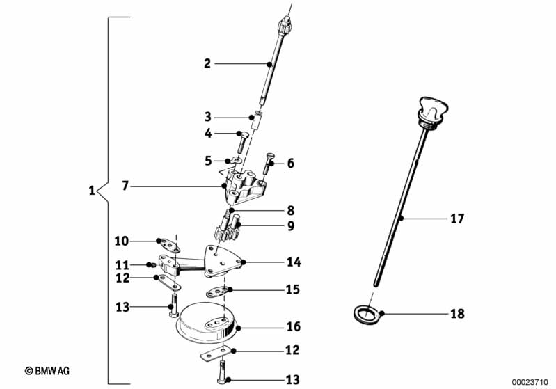 Genuine BMW 11410052118 Securing Plate (Inc. R25/3, R27 & R24) | ML Performance UK Car Parts