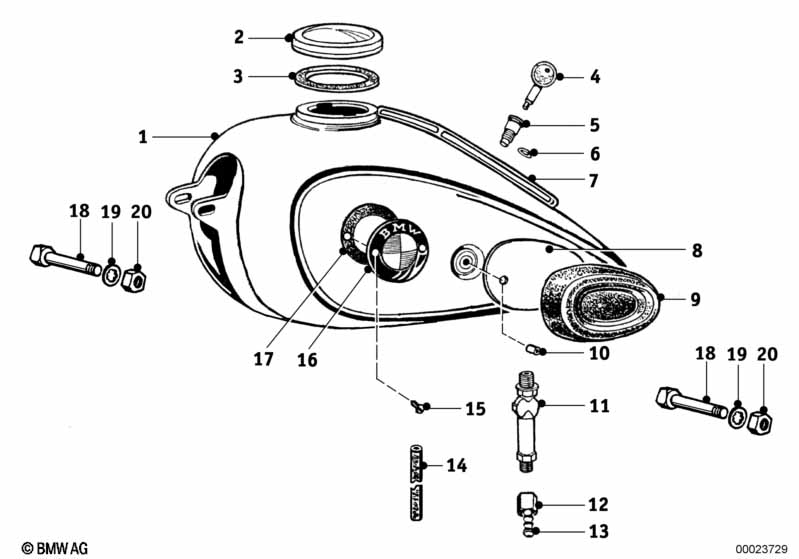Genuine BMW 16114080165 Screw (Inc. R51/3) | ML Performance UK Car Parts