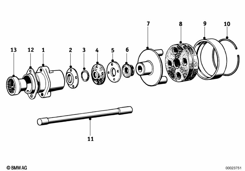 Genuine BMW 33213038183 Sleeve (Inc. R24, R67 & R25) | ML Performance EU Car Parts
