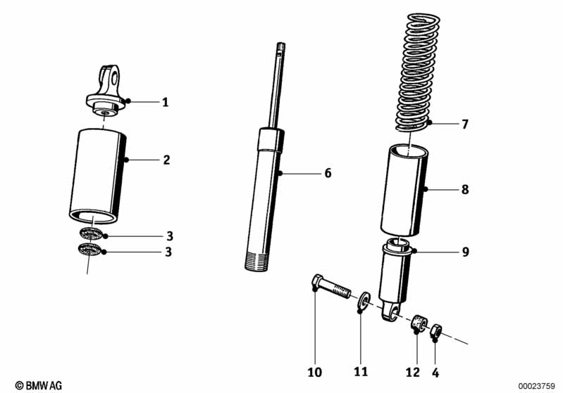 Genuine BMW 07119914345 Hex Bolt M10X1 L=42 (Inc. R60/2, R27 & R69) | ML Performance EU Car Parts