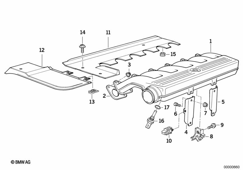 Genuine BMW 11612243914 E36 E34 Hose Clamp (Inc. 325td, 525tds & 525td) | ML Performance UK Car Parts