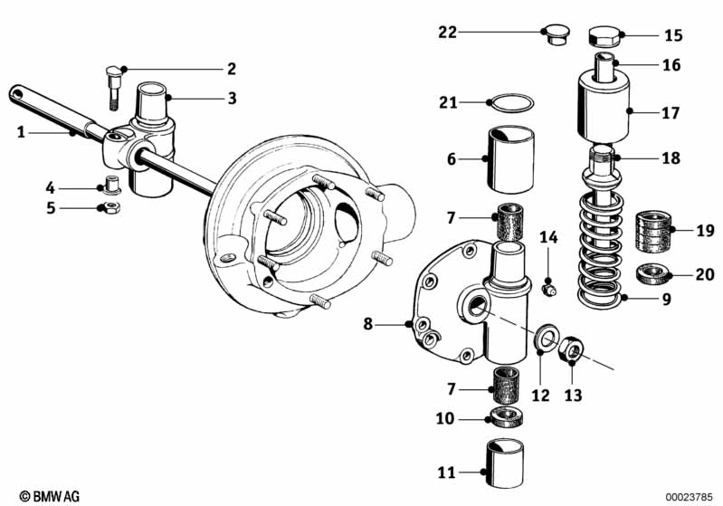 Genuine BMW 33530027281 Spring Compressor (Inc. R25/3) | ML Performance EU Car Parts