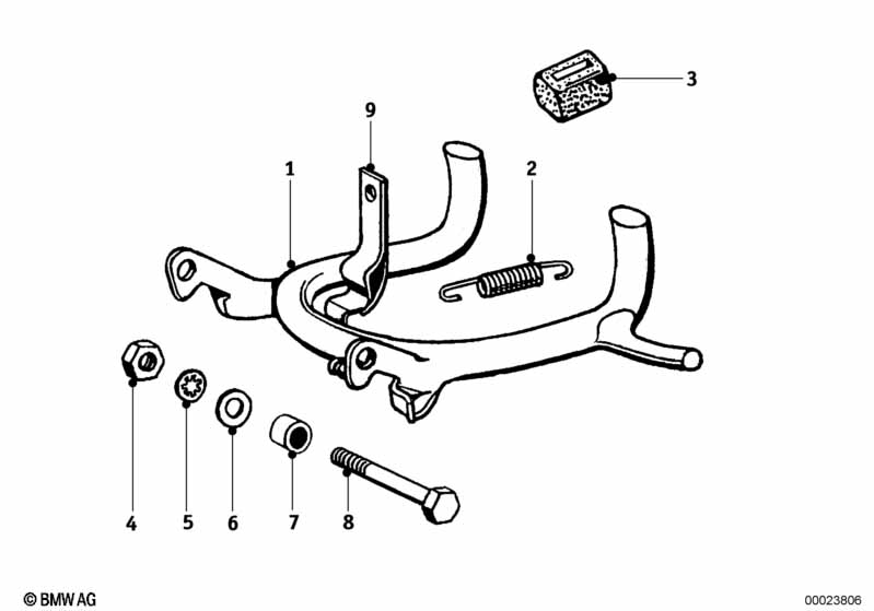 Genuine BMW 46524028135 Stop Buffer (Inc. R25/2) | ML Performance UK Car Parts