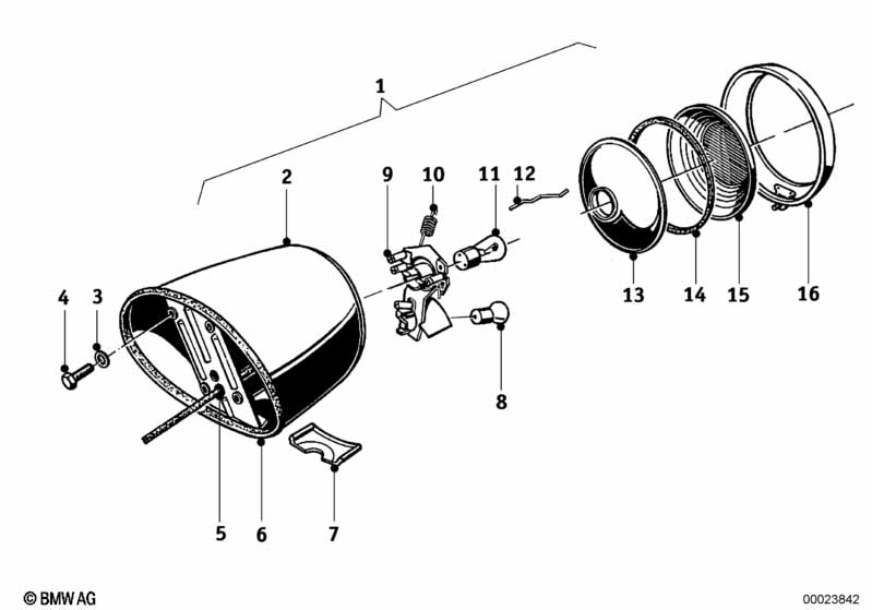 Genuine BMW 13720043809 Rubber Ring (Inc. R60/2) | ML Performance UK Car Parts
