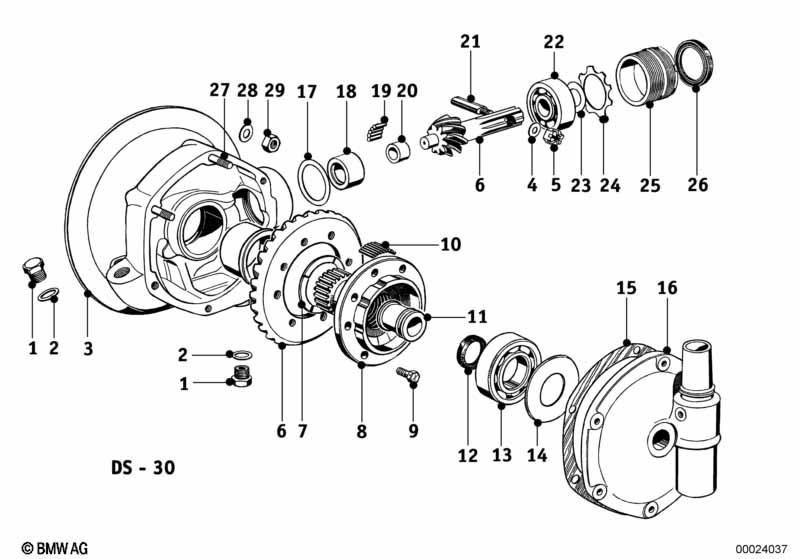 Genuine BMW 33120026232 Driving Dog (Inc. R68, R67/2/3 & R51/3) | ML Performance EU Car Parts