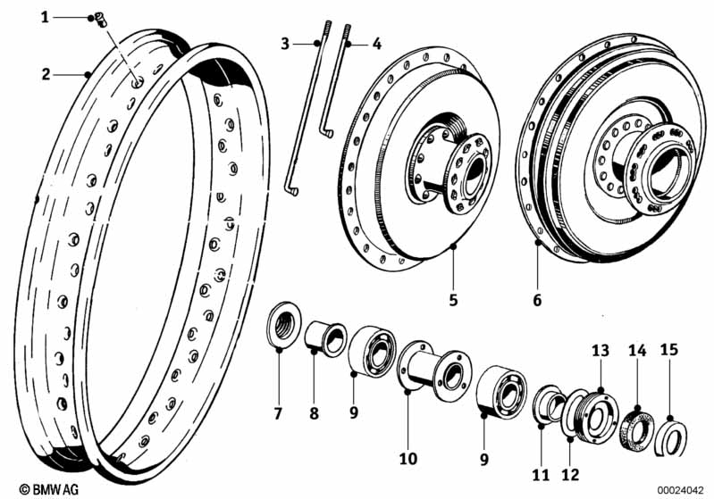 Genuine BMW 36314038201 Spoke 127 X M 5 (Inc. R68, R67/2/3 & R51/3) | ML Performance EU Car Parts