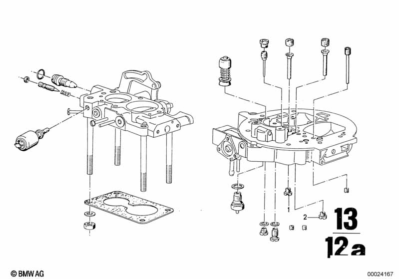 Carburetor, jets and pumps