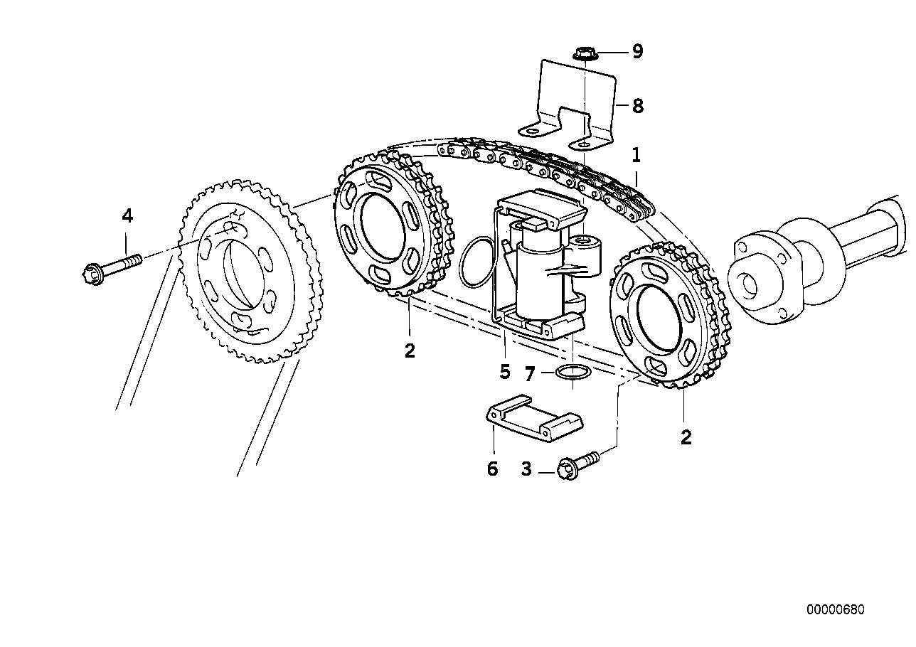 Genuine BMW 11311731512 E34 E31 E32 Sprocket Z=26 (Inc. 540i, 740iL & 840i) | ML Performance UK Car Parts