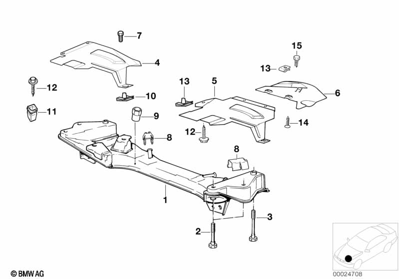 Front axle support