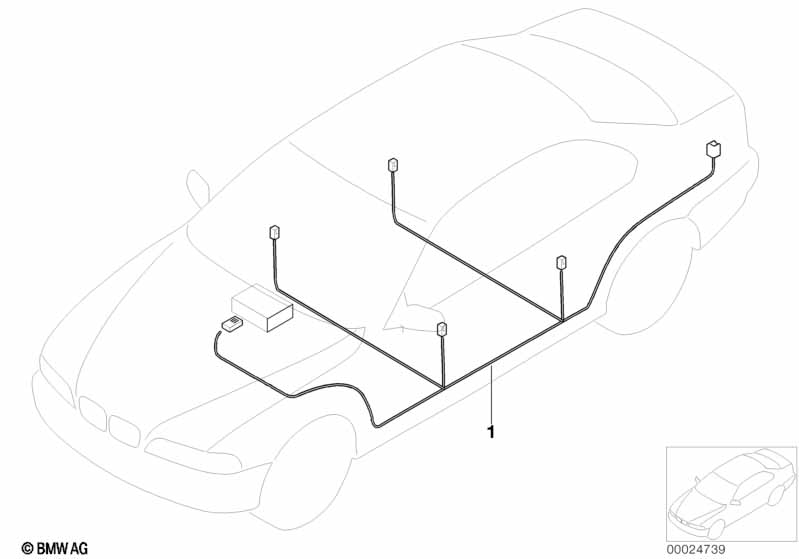 Audio wiring harness
