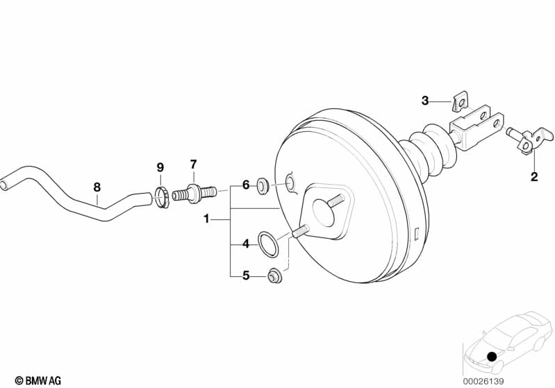 Genuine BMW 34331165661 E36 Hose Elbow (Inc. Z3) | ML Performance UK Car Parts