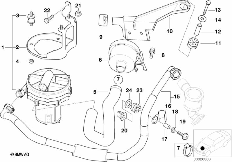 Emission control-air pump