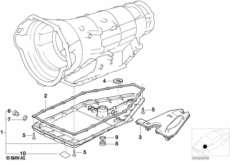 A5S560Z oil pan