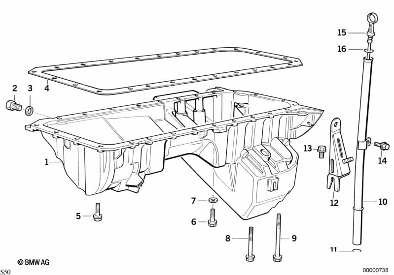 Genuine BMW 11431318988 E36 Guide Tube (Inc. M3) | ML Performance UK Car Parts