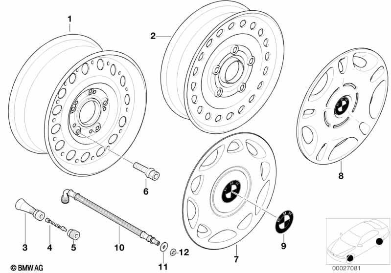 Steel rim styl.12