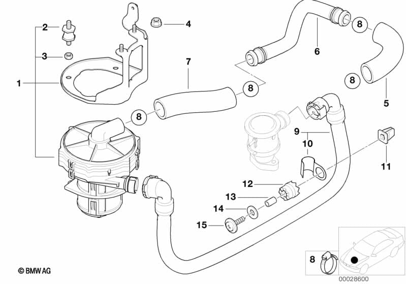 Emission control-air pump