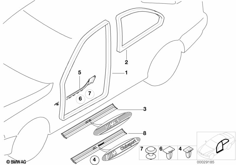 Edge protector / Trim for entry