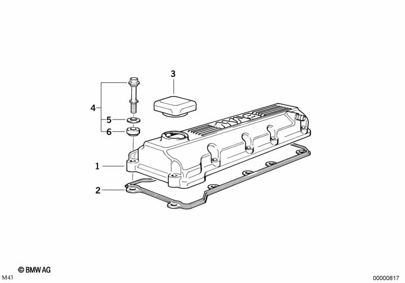 Cylinder head cover