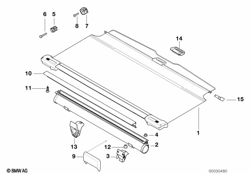 Extending cargo cover/partition net