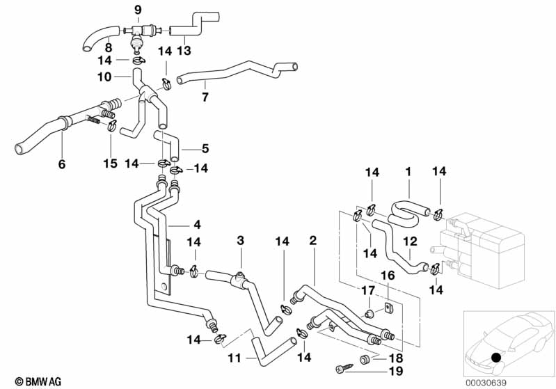 Independent heating water valves