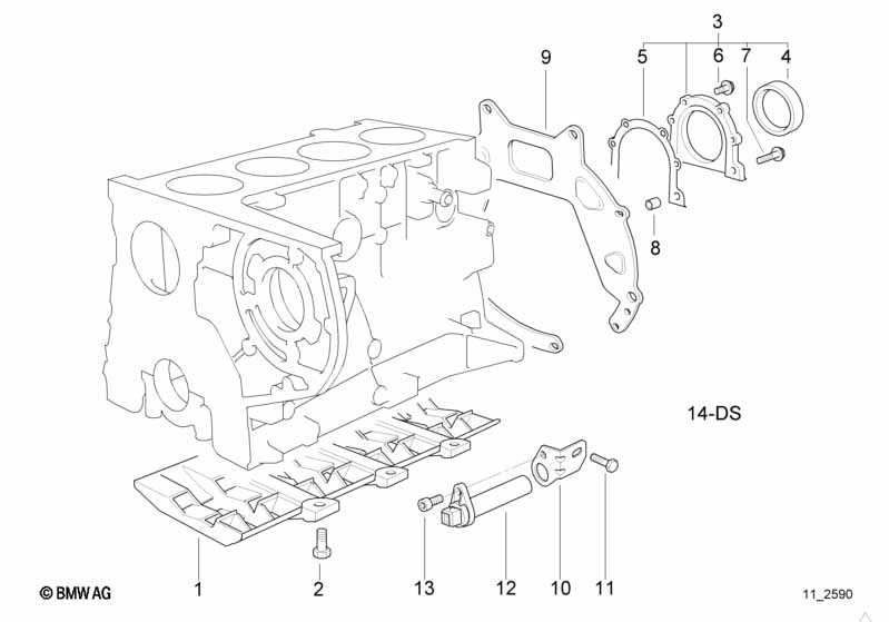 Engine Block Mounting Parts