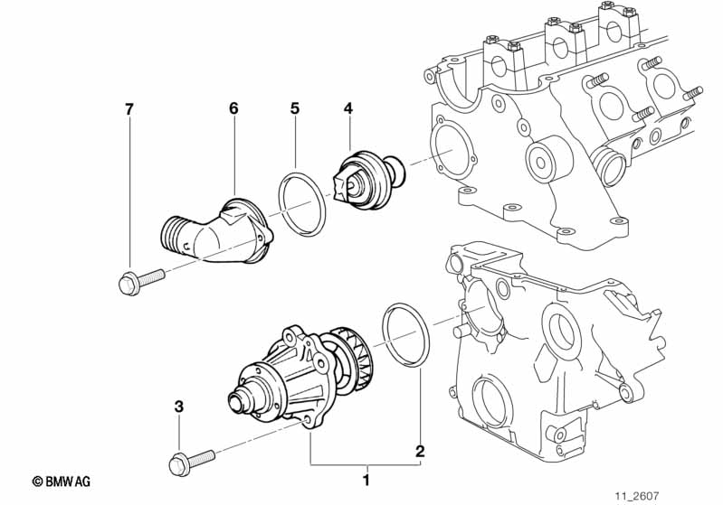 Genuine BMW 11532246825 E36 Thermostat 88CEL (Inc. 318tds) | ML Performance UK Car Parts