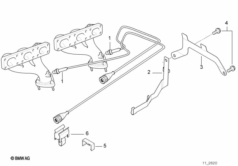 Lambda Probe Fixings