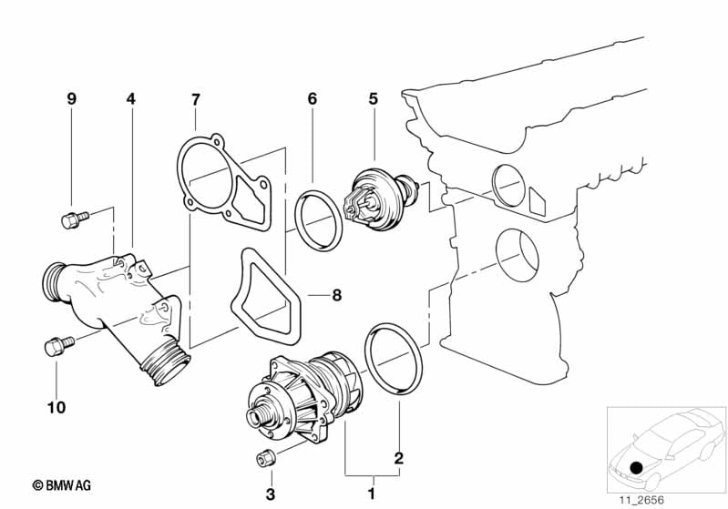 Waterpump - Thermostat