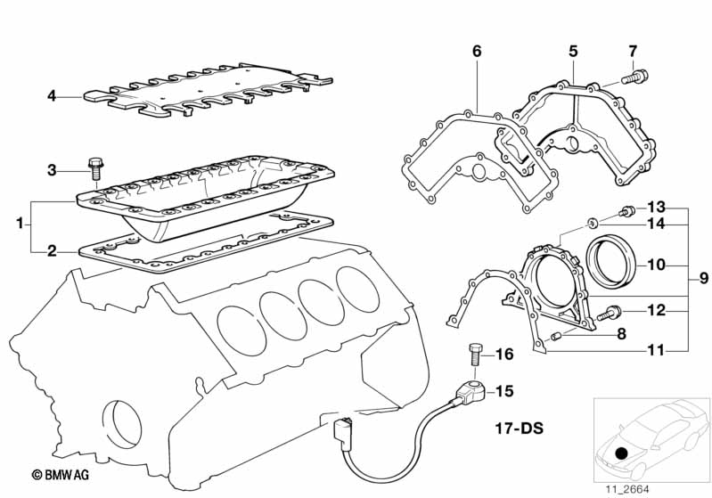 Engine Block Mounting Parts