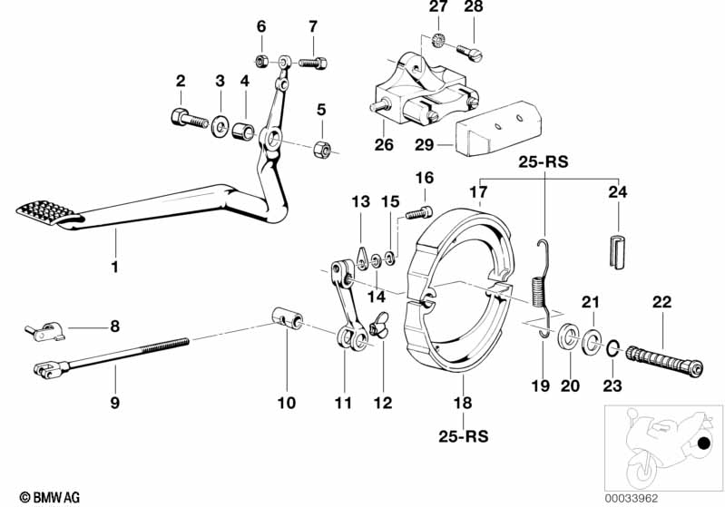 Genuine BMW 34211457572 Absorber (Inc. R45/N, R65T & R65) | ML Performance UK Car Parts