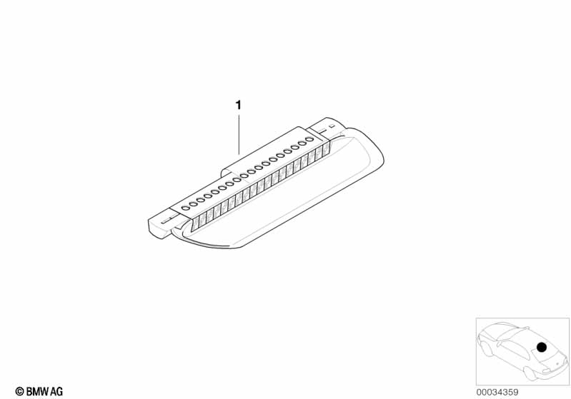 Third stoplamp