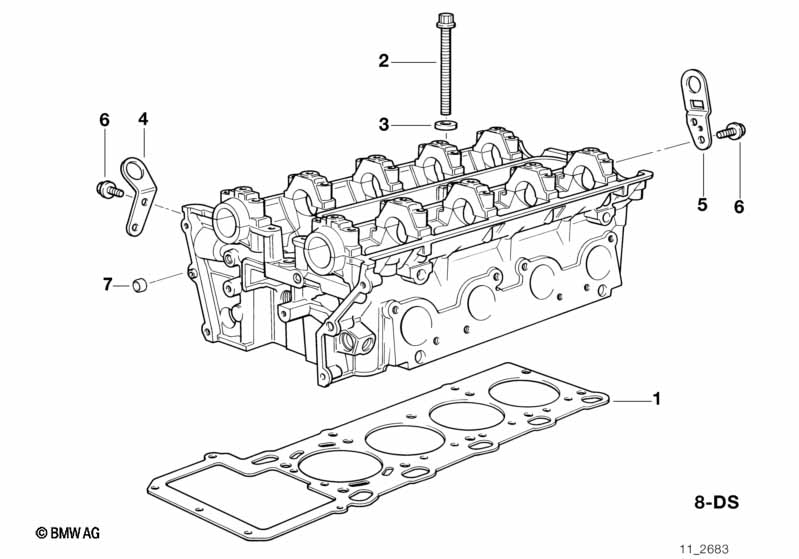Genuine BMW 11127583115 E32 E38 E34 Set Bolt Cylinder Head M10X110 (Inc. 535i, 735i & Z8) | ML Performance UK Car Parts