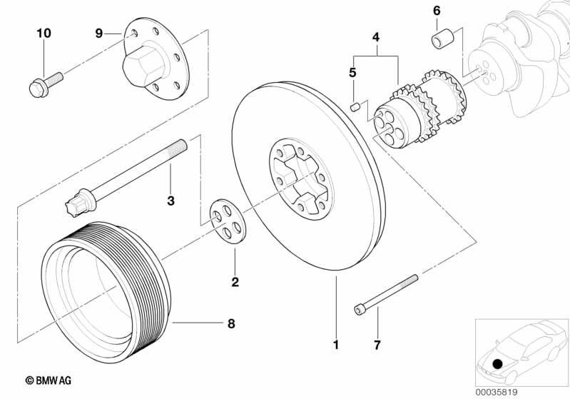 Genuine BMW 11231407526 E39 E52 Cover (Inc. M5, ALPINA V8 & Z8) | ML Performance UK Car Parts